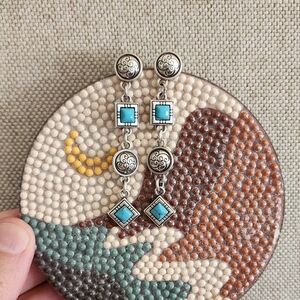 Turquoise earrings